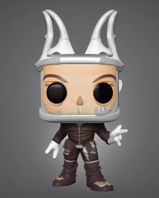 Image similar to full body 3d render of trymacs as a funko pop, studio lighting, white background, blender, trending on artstation, 8k, highly detailed