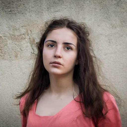 Image similar to a portrait of a Catalan young woman