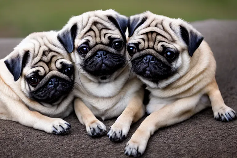 Image similar to a pug centipede, photo