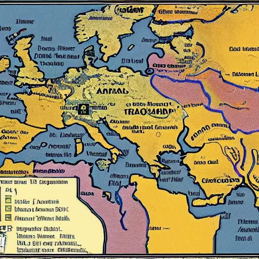 Image similar to the world if the roman empire never fell in 1 4 5 3, byzantine empire