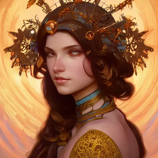 Image similar to perfectly-centered-Portrait of a lunar Goddess, intricate, highly detailed, digital painting, artstation, concept art, smooth, sharp focus, illustration, Unreal Engine 5, 8K, art by artgerm and greg rutkowski and alphonse mucha