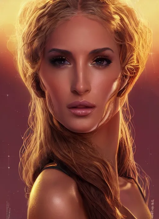 Image similar to carmella wwe | glamorous oily soft polished rich enticing ornate modern | weta disney movie still photo | hi - fructose, sci fi fantasy, golden ratio details, smooth, octane render, sharp focus, artstation, concept art, illustration | rutkowski, artgerm, mucha, wlop, loish |