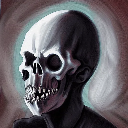 Image similar to spooky haunting scary jerma 9 8 5, jerma super scary spooky, highly detailed painting