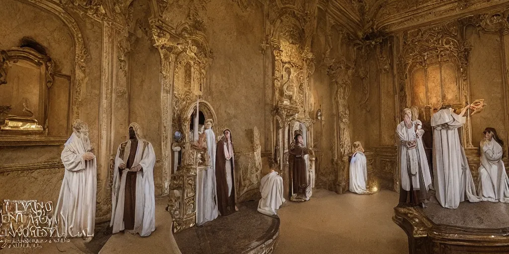 Prompt: the Holy Grail at Castle Gaillard in Andalys, very detailed, award winning photo, masterpiece, cinematic