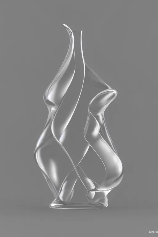 Prompt: klein bottle, 3 d render, octane render, blender, maya, white background, raytracing