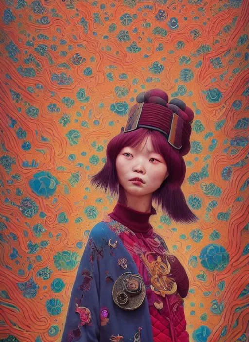 Image similar to yunnan people : : by martine johanna and simon stalenhag and chie yoshii and casey weldon and wlop : : ornate, dynamic, particulate, rich colors, intricate, elegant, highly detailed, centered, artstation, smooth, sharp focus, octane render, 8 k