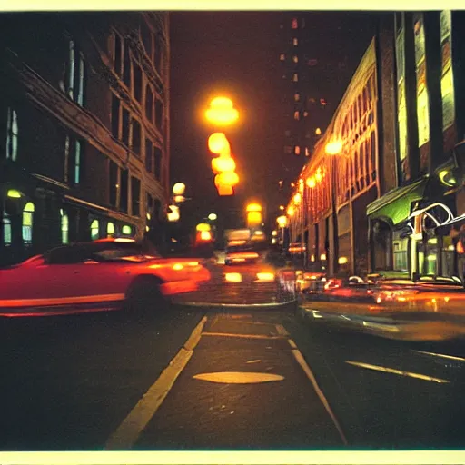 Prompt: boston nights, photo, color, kodachrome, accurate, film grain