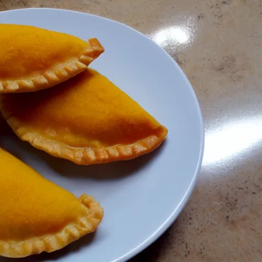 Image similar to empanada de polenta