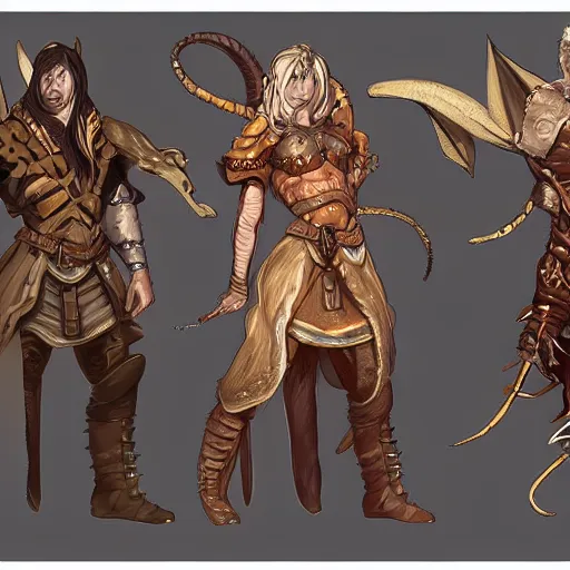 Prompt: Dragon D&D Character Commission Art Portrait, Digital Art, Pathfinder, RPG Art, Trending on Artstation