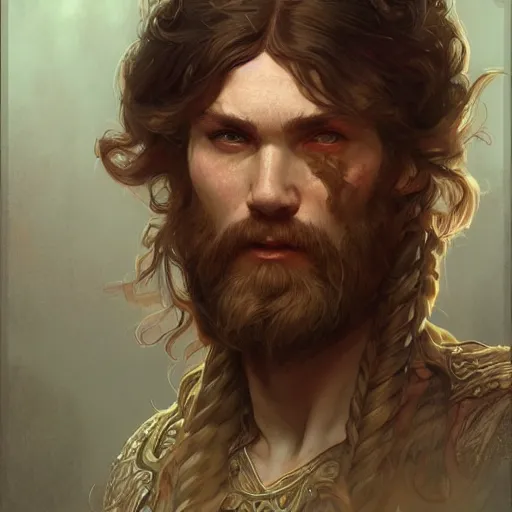 gimli, face, fantasy, intricate, elegant, highly | Stable Diffusion ...