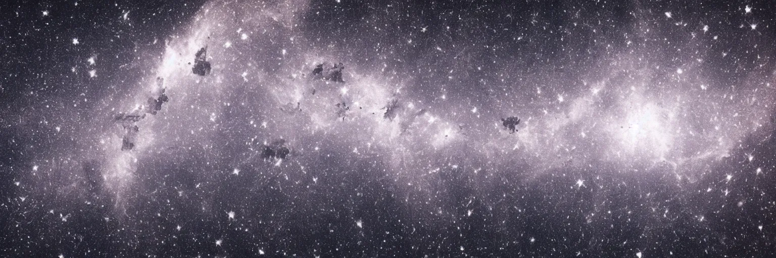 Prompt: A photo of stars in space