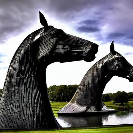 Image similar to kelpies