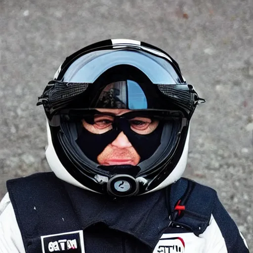 Prompt: “The Stig”