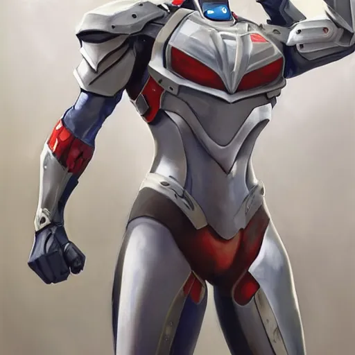 Image similar to greg manchess portrait painting of armored spiderman ultraman grey fox from metal gear cyborg gay japanese - american hybrid as overwatch character, medium shot, asymmetrical, profile picture, organic painting, sunny day, matte painting, bold shapes, hard edges, street art, trending on artstation, by huang guangjian and ail elvgren and sachin teng