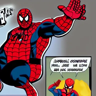 Image similar to profile picture of morbidly obese spiderman