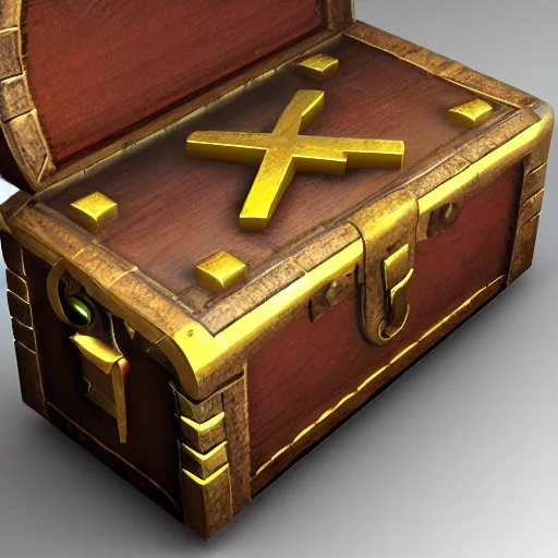 Image similar to treasure chest hyper realistic, 8k resolution,