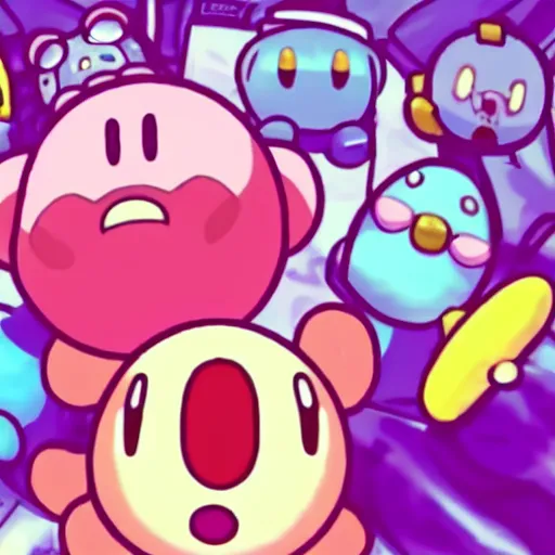 Picture of Kirby, small pink, round, poyo, Nintendo | Stable Diffusion |  OpenArt