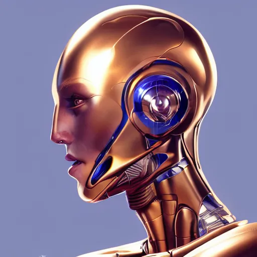 Image similar to future cyborg digital art, irina french, heraldo ortega, mandy jurgens hajime sorayama trending on artstation masterpiece golden ratio 8 k 1 5 0 mpx