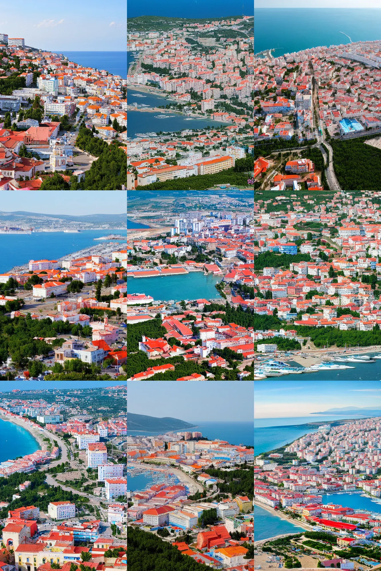 Prompt: gelendzhik city