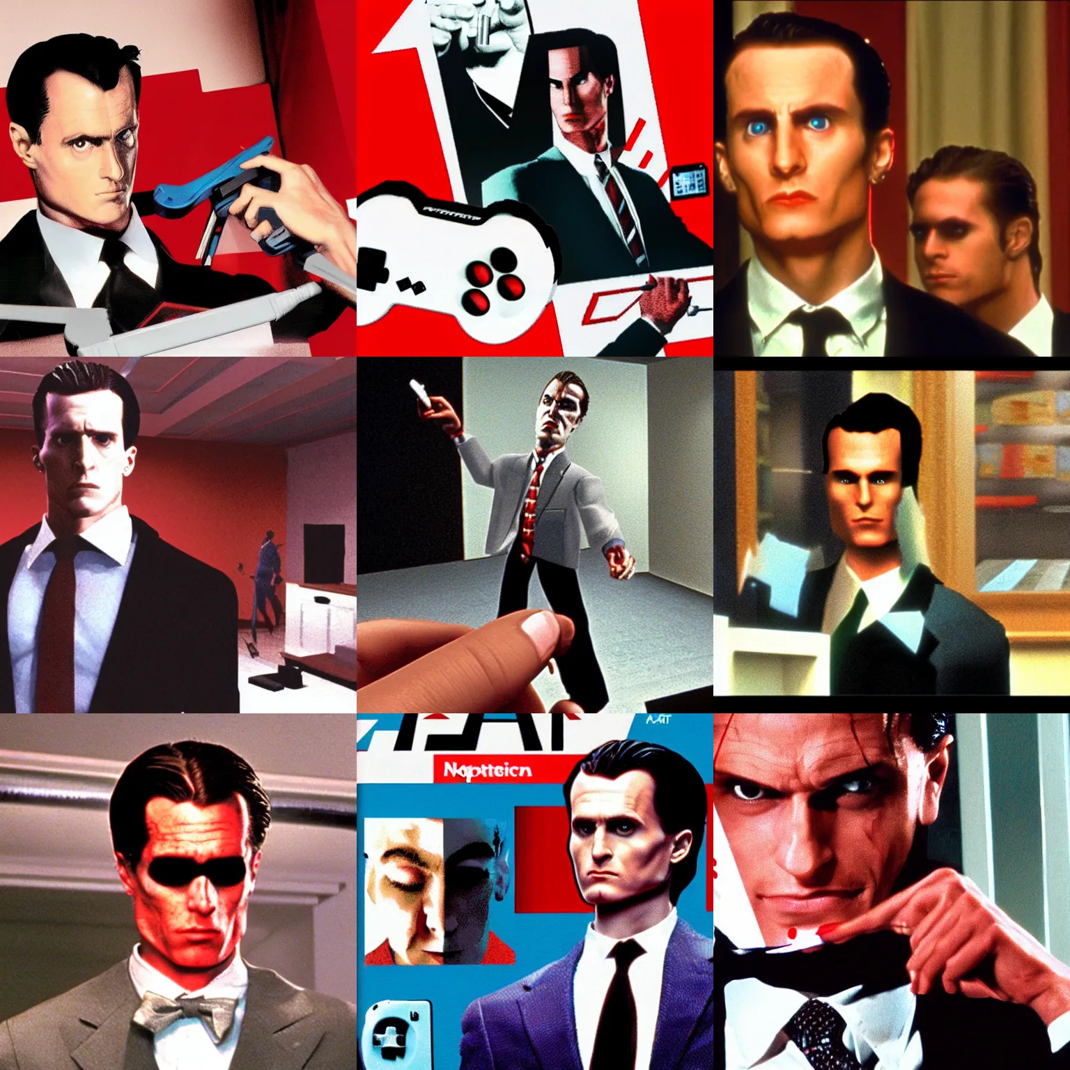 Image similar to american psycho on nintendo 6 4