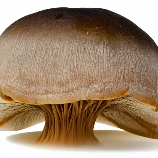 Image similar to one roud mushroom cap, bottom view, neon lamellae are clearly visible, no stipe, black background, hyper realistic, photografy,8k, epic composition