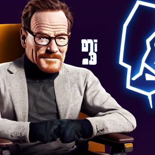 Prompt: Brian Cranston in Overwatch