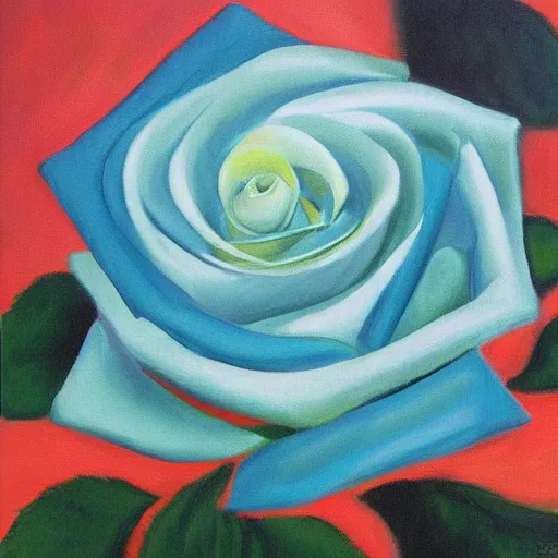 Image similar to rose by georgia okeeffe