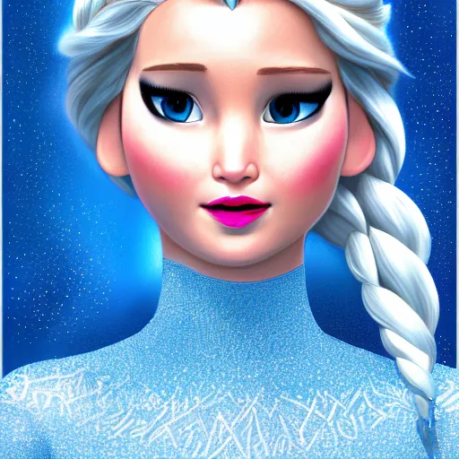 Elsa (Frozen) Disney Princess, by YeiyeiArt - v1.0, Stable Diffusion LoRA