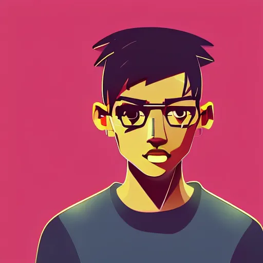 Image similar to 2 d character design, male rapper, vector art, digital art, portrait, 4 k, 8 k, sharp focus, smooth, illustration, concept art, music artist