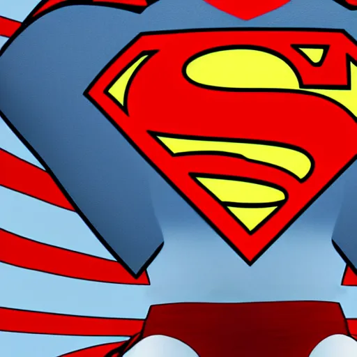 Image similar to digital art of superman with the face of benjamin netanyahu, benjamin netanyahu as superman, bibi netanyahu dressed as superman, highly Detailed Digital Art