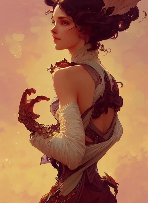 Image similar to cute anthropomorphic, fantasy, intricate, elegant, highly detailed, digital painting, artstation, concept art, wallpaper, smooth, sharp focus, illustration, art by artgerm and greg rutkowski and alphonse mucha