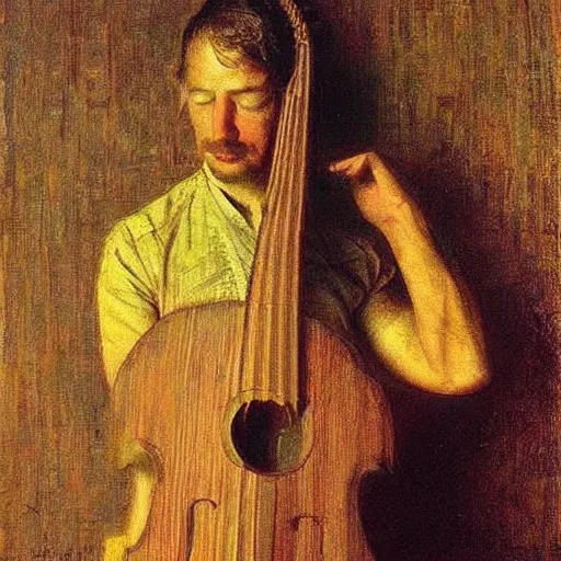 Prompt: This computer art captures the beauty of the natural world. The colors are vibrant and the composition is pleasing to the eye. The computer art is a wonderful example of the artist's skill in capturing the essence of his subjects. by Thomas Eakins rhythmic