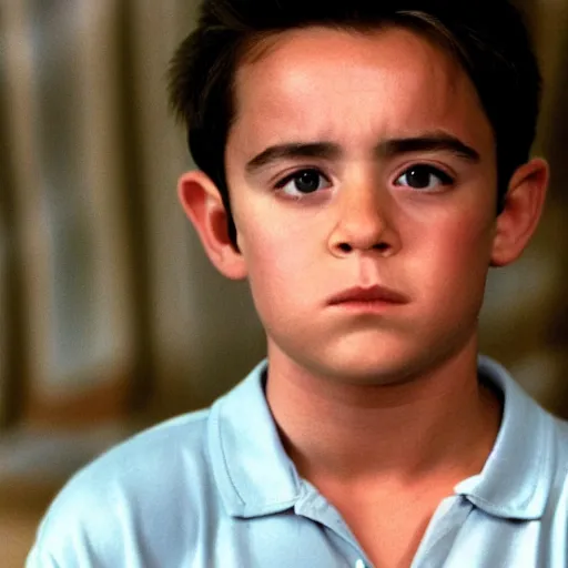 Image similar to still of Xavi Hernandez in The Sixth Sense (1999) as Osment