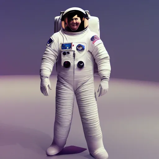 Image similar to full body portrait, astronaut octane render, 1 6 k