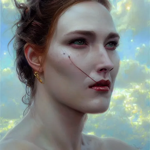 Image similar to The man of my dreams whispers to me at night portrait art by Donato Giancola and Bayard Wu, digital art, trending on artstation, 4k