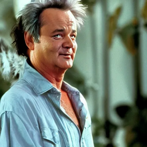 Prompt: bill murray as ace ventura