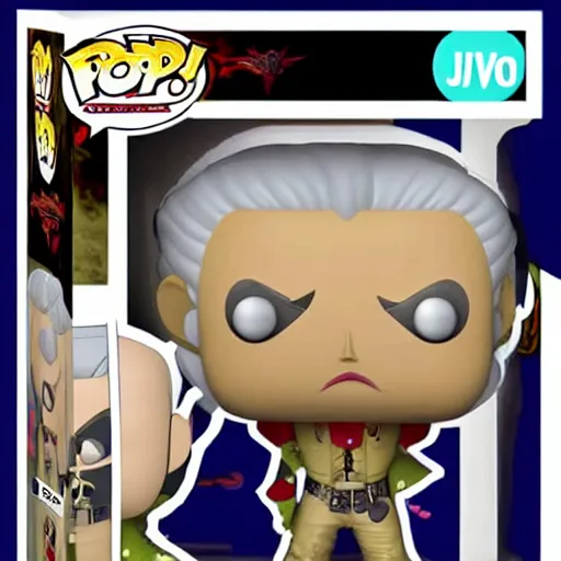 Image similar to jojos bizarre adventure, funko pop