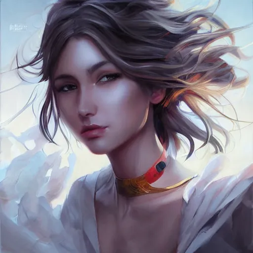 Image similar to a beautiful painting representative of the art style of artgerm and wlop and michael bay