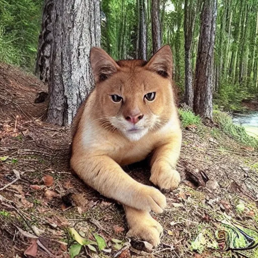 Prompt: “ average reddit poster with punchable face, photo realistic, trailcam footage ”