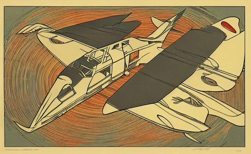 Image similar to plane, by jc leyendeker and mucha, minimal, clean, cel - shaded,