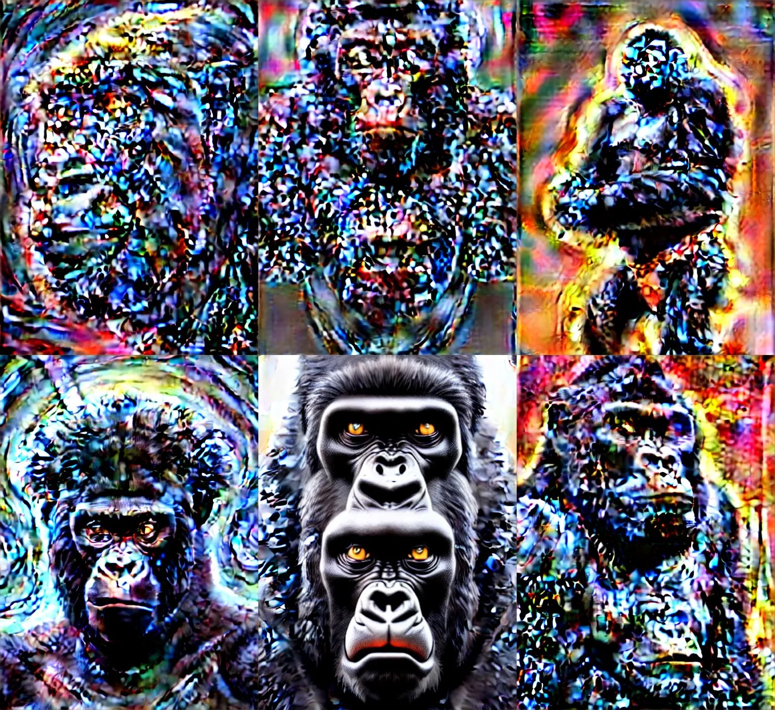 Prompt: frightening gorillas warrior portrait, full traditional chinese armor, art by artgerm, wlop, loish, ilya kuvshinov, tony sandoval. 8 k realistic, hyperdetailed, beautiful lighting, detailed background, depth of field, symmetrical face