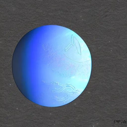 Image similar to a ninja on neptune photograph