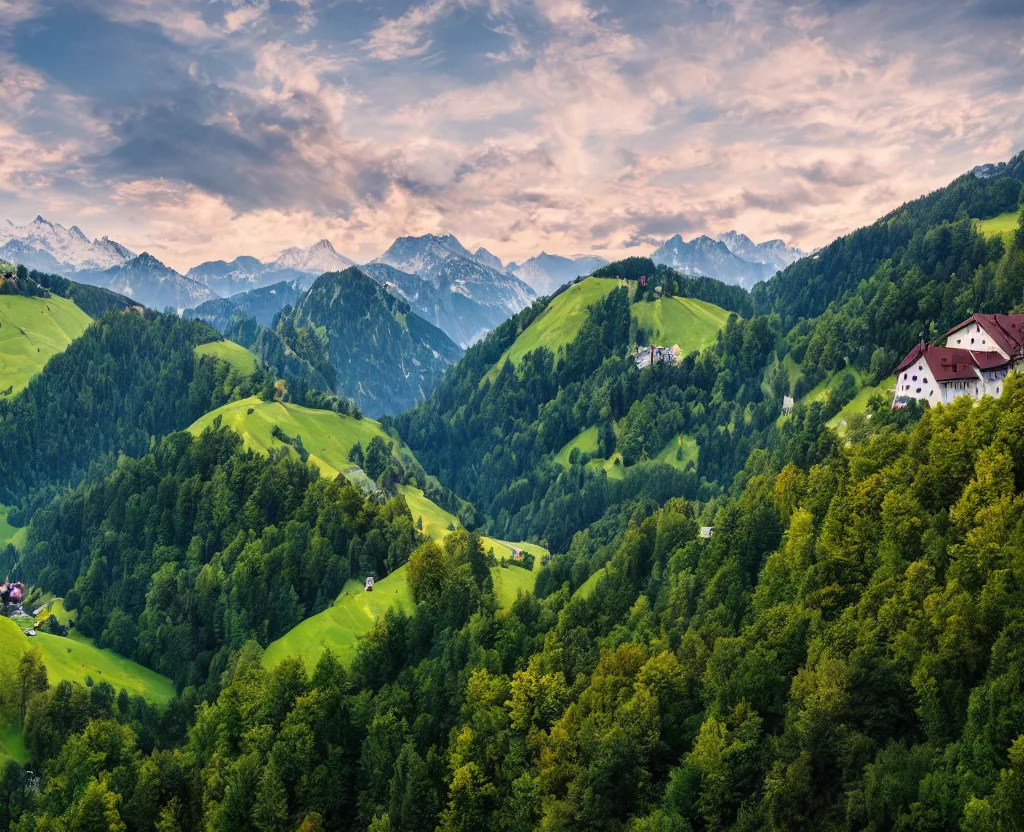 Image similar to 8K Photograph of Austria Landscape