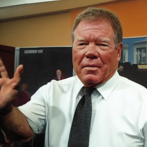 Image similar to President Shatner at Press Conference