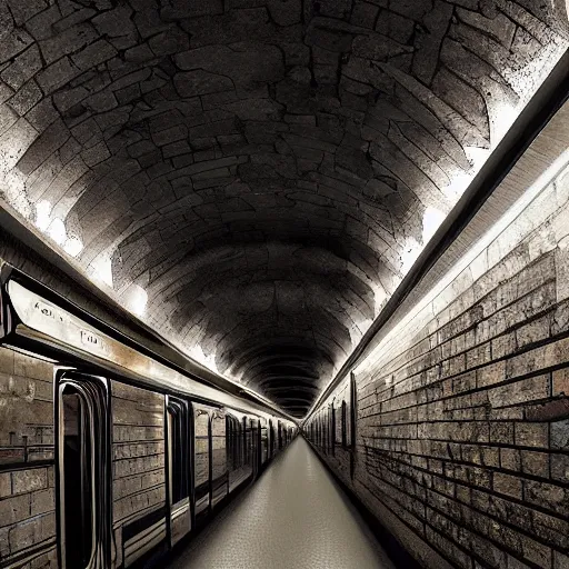 Prompt: Subway in Kings Landing, fantasy, epic detail, sharp, photorealistic, atmospheric,