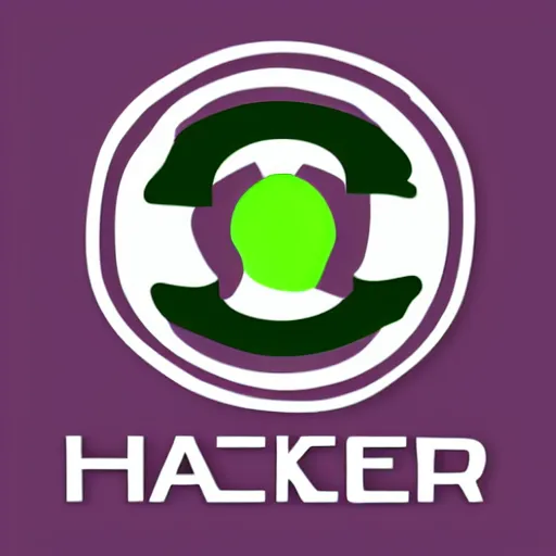 Prompt: logo for a hacker profile pic