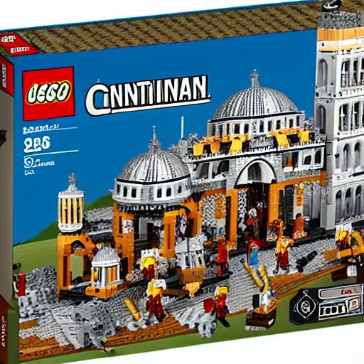 Image similar to 1 4 5 3 fall of constantinople lego set