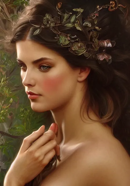 Prompt: adriana chechik, intricate, elegant, highly detailed, digital painting, artstation, concept art, smooth, sharp focus, illustration, art by artgerm and greg rutkowski and alphonse mucha and william - adolphe bouguereau