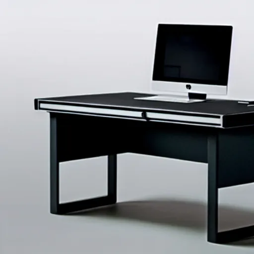 Image similar to a desk designed together by Hugo Boss