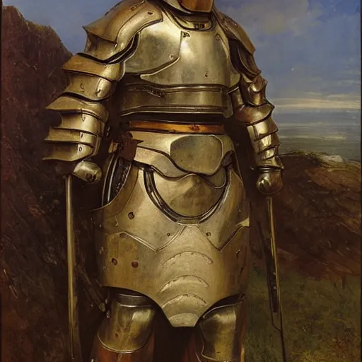 Image similar to armor, sophie anderson